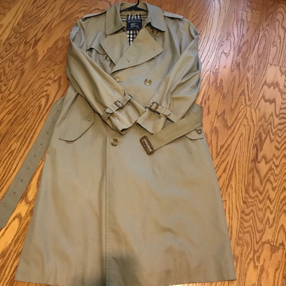 men burberry trench coat